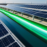 Home 16 그린 수소와 재생 가능 에너지의 관계 - **Image Prompt: The Alchemy of Green Hydrogen**
"A stunning, photorealistic depiction of a state...